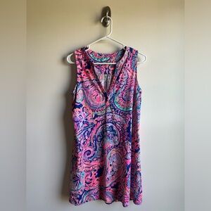 Lilly Pulitzer Dev Paisley Knit Dress, Women’s Size Small
